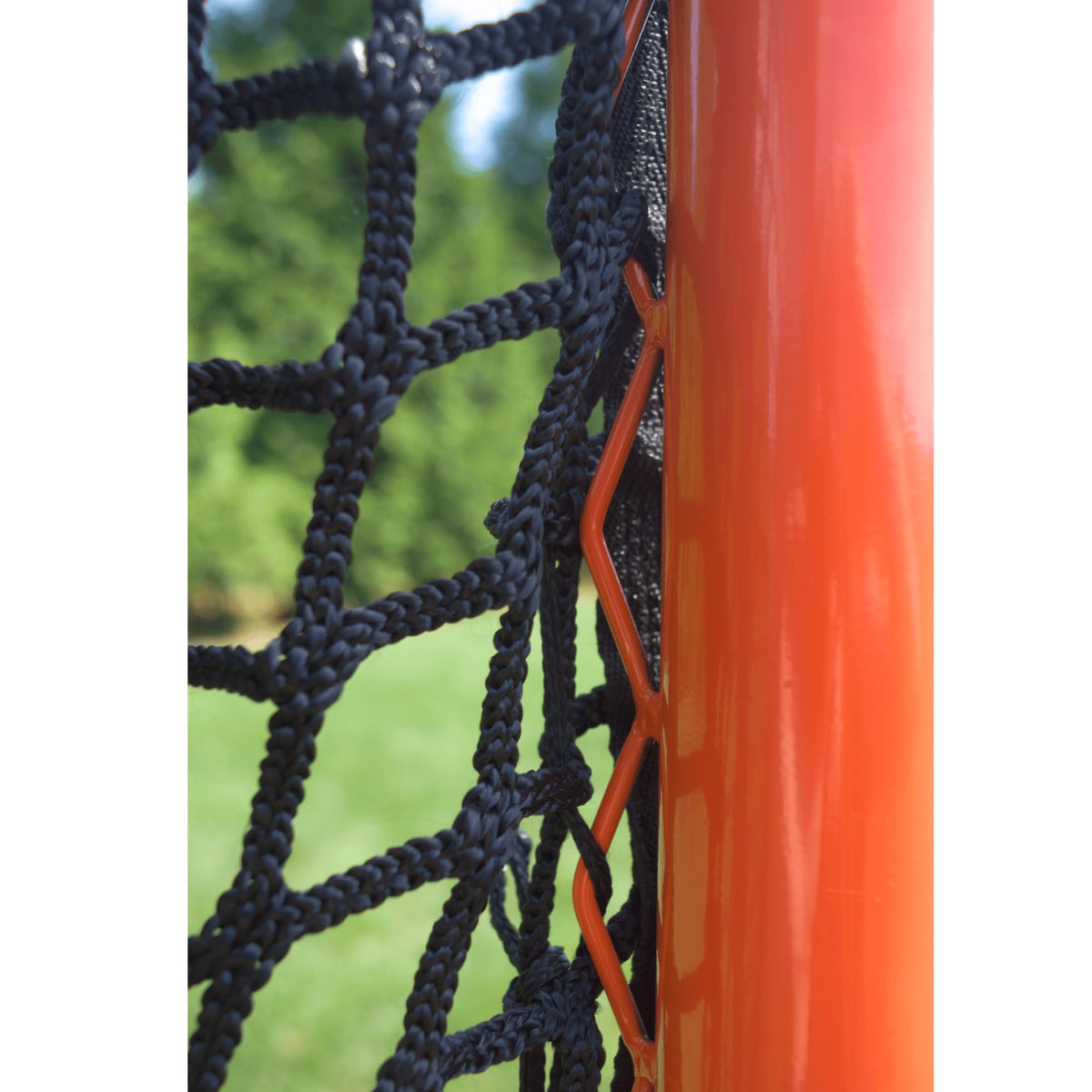 Velocity High School Lacrosse Goal in 5mm Black and White Net