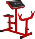 Soozier Adjustable Preacher Curl Bench with Brabell Rack 265 LBS