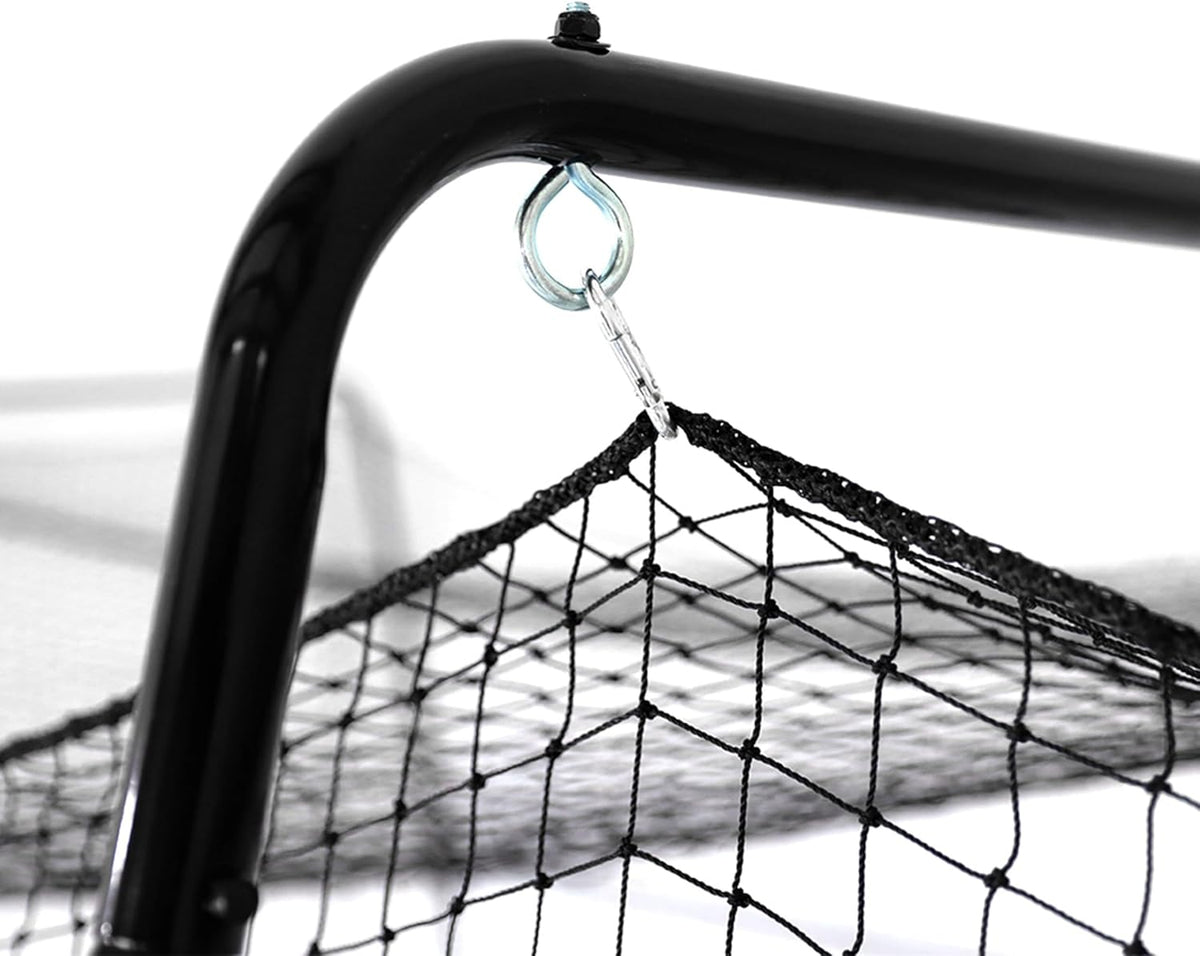 Skywalker Sports 40 Foot Competitive Batting Cages for Backyard or Indoor Baseball and Softball Collapsible Black Frame and Net
