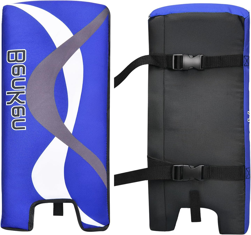 BenKen Street Hockey Goalie Equipment Set, NHL Youth Street Hockey Goalie Pads - Leg Pads, Catch Glove, and Blocker, Youth Goalie Gear