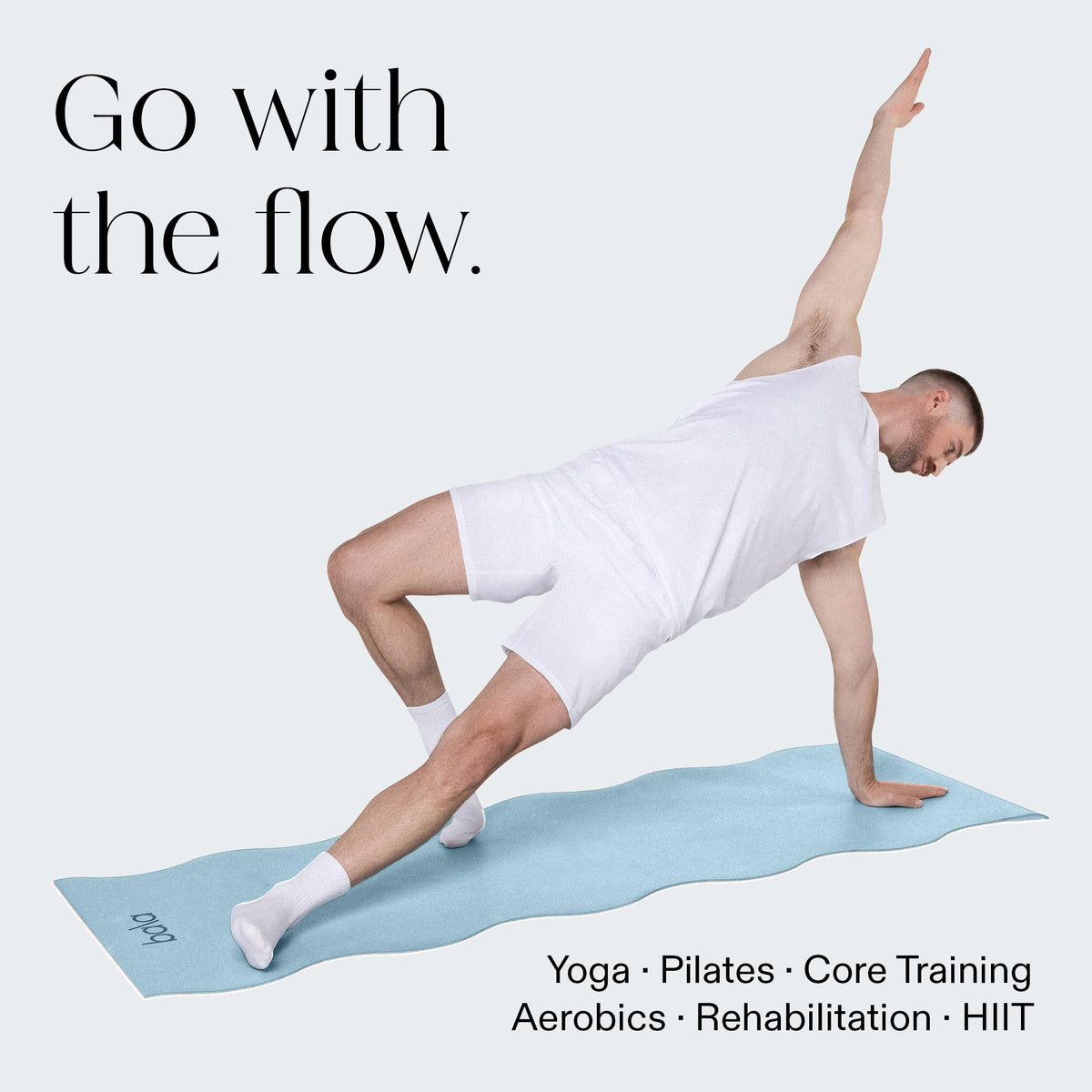 Bala Yoga Mat for Home Gym, Non-Slip Exercise Mat for Home Yoga