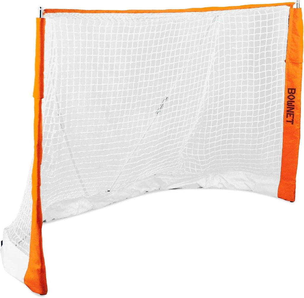 Bownet Portable Roller Hockey Net, Padded Cover, 6'x4', Powder Coat, White