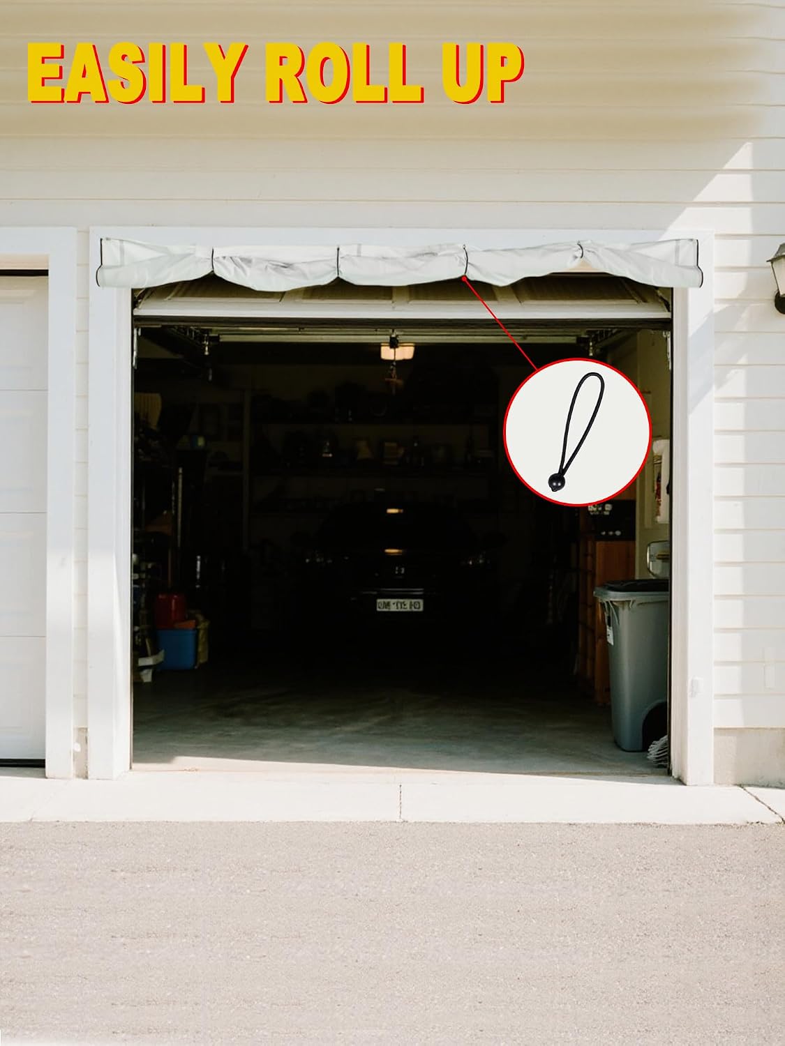 kasifei 7' x 10' Heavy Duty Hockey Shooting Tarp, Garage & Wall Protection