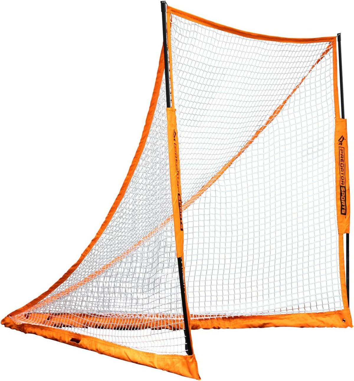 Predator Sports Portable Lacrosse Goal - 6x6x7 Lacrosse Net for Backyard - Pop-up Foldable Practice Lacrosse Goal - Includes Carry Bag - 24 lbs - Sets Up in 30-Seconds - Portable Lacrosse Goal