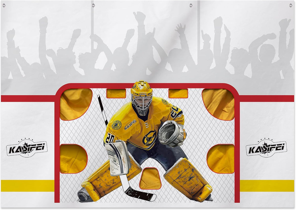 kasifei 7' x 10' Heavy Duty Hockey Shooting Tarp, Garage & Wall Protection