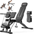 JOROTO Adjustable Weight Bench, Foldable Incline Decline Flat Workout Bench