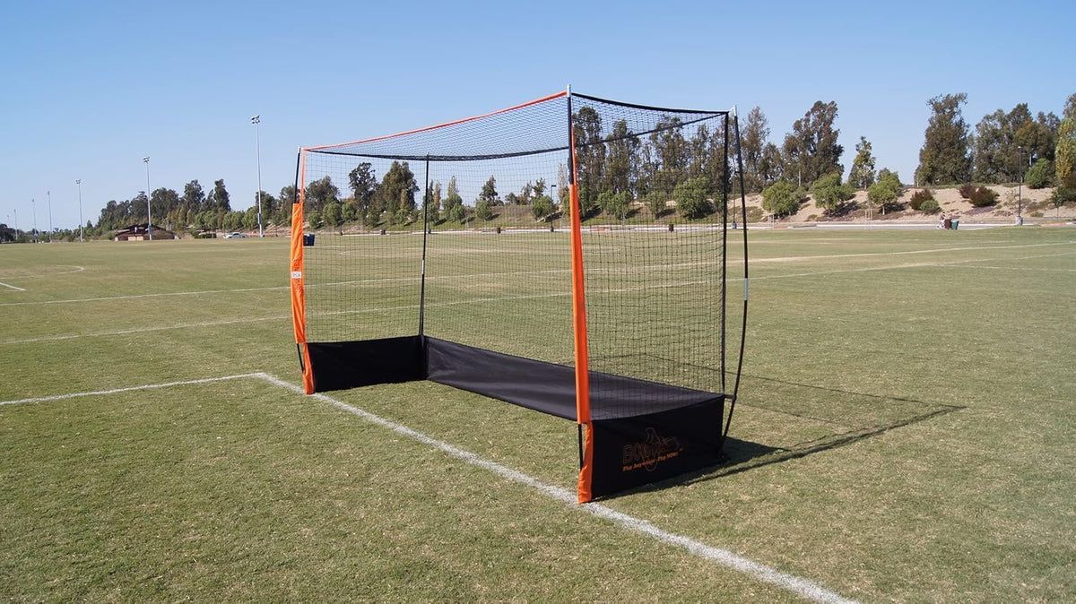 Bownet Foldable Field Hockey Goal, 12'x7', E.A.S., Carry Bag