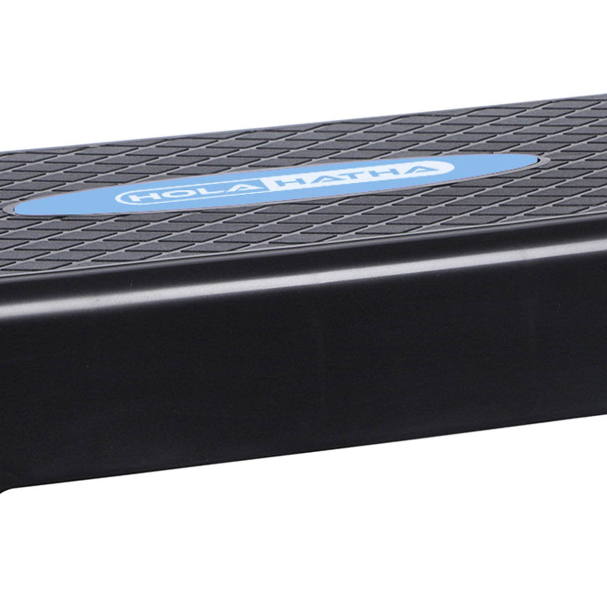 HolaHatha Compact Portable Aerobic Step Platform Exercise Fitness Equipment, Cardio Stepper with Adjustable Height for Home Gym