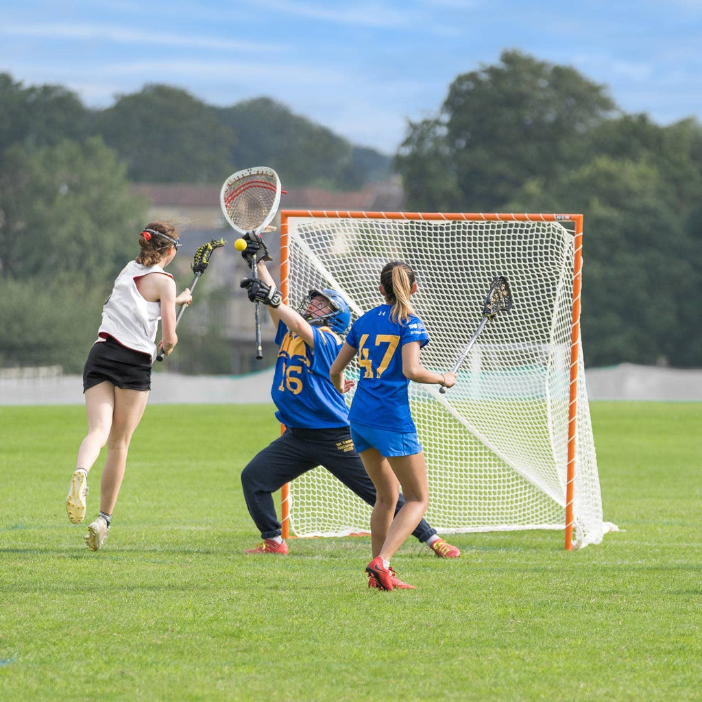 FORZA Lacrosse Goals | Pop-Up & Regulation Size Goals for Backyard, Training & Official Games | World Lacrosse Standard - Portable and Easy Assembly for Kids + Adults [4 Style Options]