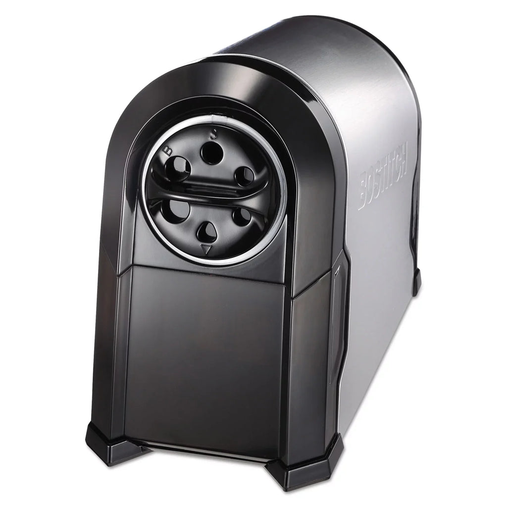 Stanley Bostitch Super Pro Glow Commercial Electric Pencil Sharpener, Ac-powered, 6.13" X 10.63" X 9", Dark