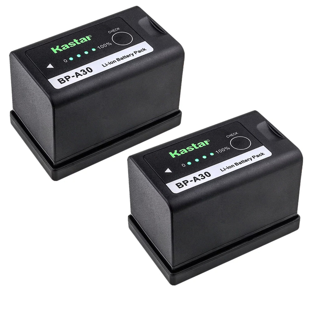 Kastar 2-Pack BP-A30 Battery 14.4V 3400mAh Individuals for Canon EOS C200, EOS C200B, EOS C220B, EOS C300 Mark II PL Cinema EOS Camera, EOS C300 Mark III Digital Cinema Camera