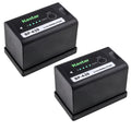 Kastar 2-Pack BP-A30 Battery 14.4V 3400mAh Individuals for Canon EOS C200, EOS C200B, EOS C220B, EOS C300 Mark II PL Cinema EOS Camera, EOS C300 Mark III Digital Cinema Camera