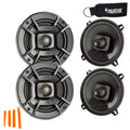 Polk Audio - Two Pairs Of DB522 5.25" Coaxial Speakers - Marine and Powersports Certification