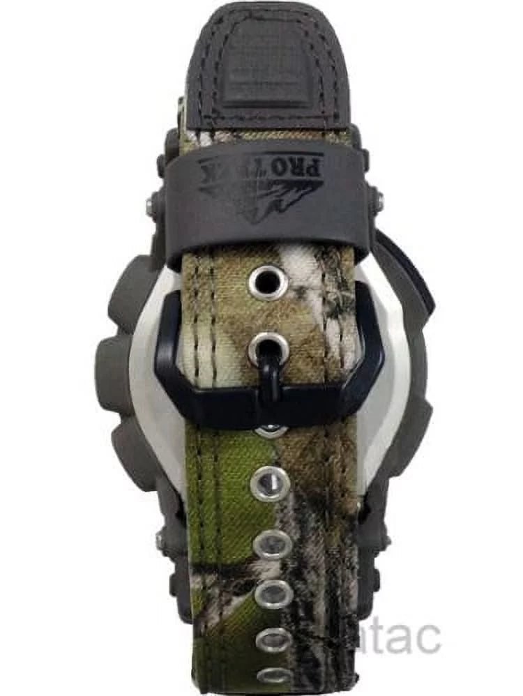 PRW5050BN-5 People ProTrek Tough Solar Ana-Digi Ebony Interface Beige Resin Strap Watch