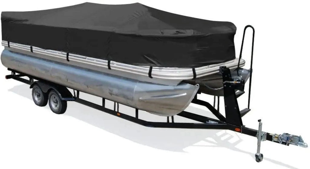 Taylor Made Products 88067OR Hot Shot Semi-Custom Boat Cover for a Pontoon 22'1"-24' x 96" Playpen Cover Dark