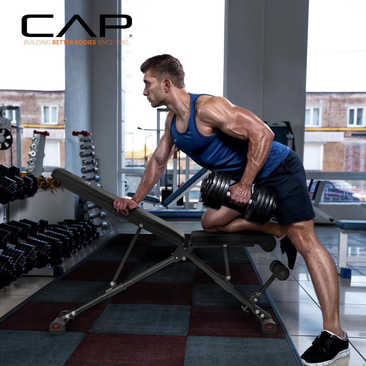CAP Barbell Multi-Purpose Adjustable Utility Strength Training Weight Bench | Multiple Options