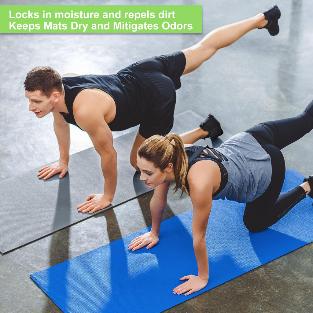 Funtery 3 mm Thin Yoga Mats Bulk, 68 x 24 in