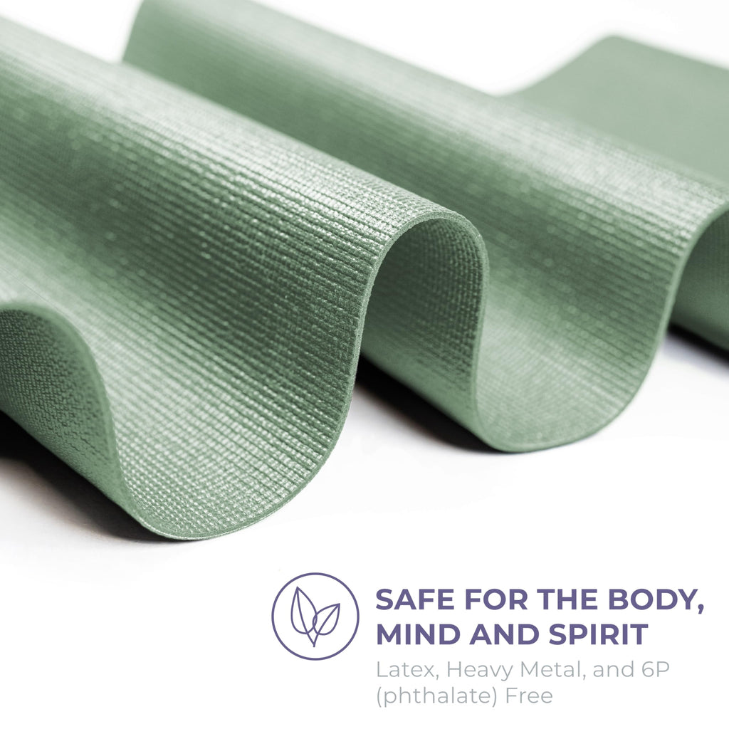 Voyage 5mm Studio Yoga Mats, 10 Pack, 72x24in