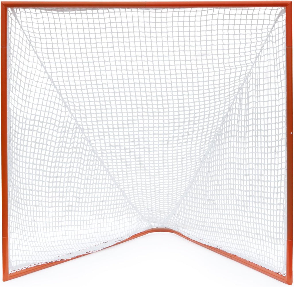 Champion Sports Pro & Collegiate Lacrosse Goal 6x6 ft Steel Frame for Menâs & Womenâs Lacrosse, Training & Game Play