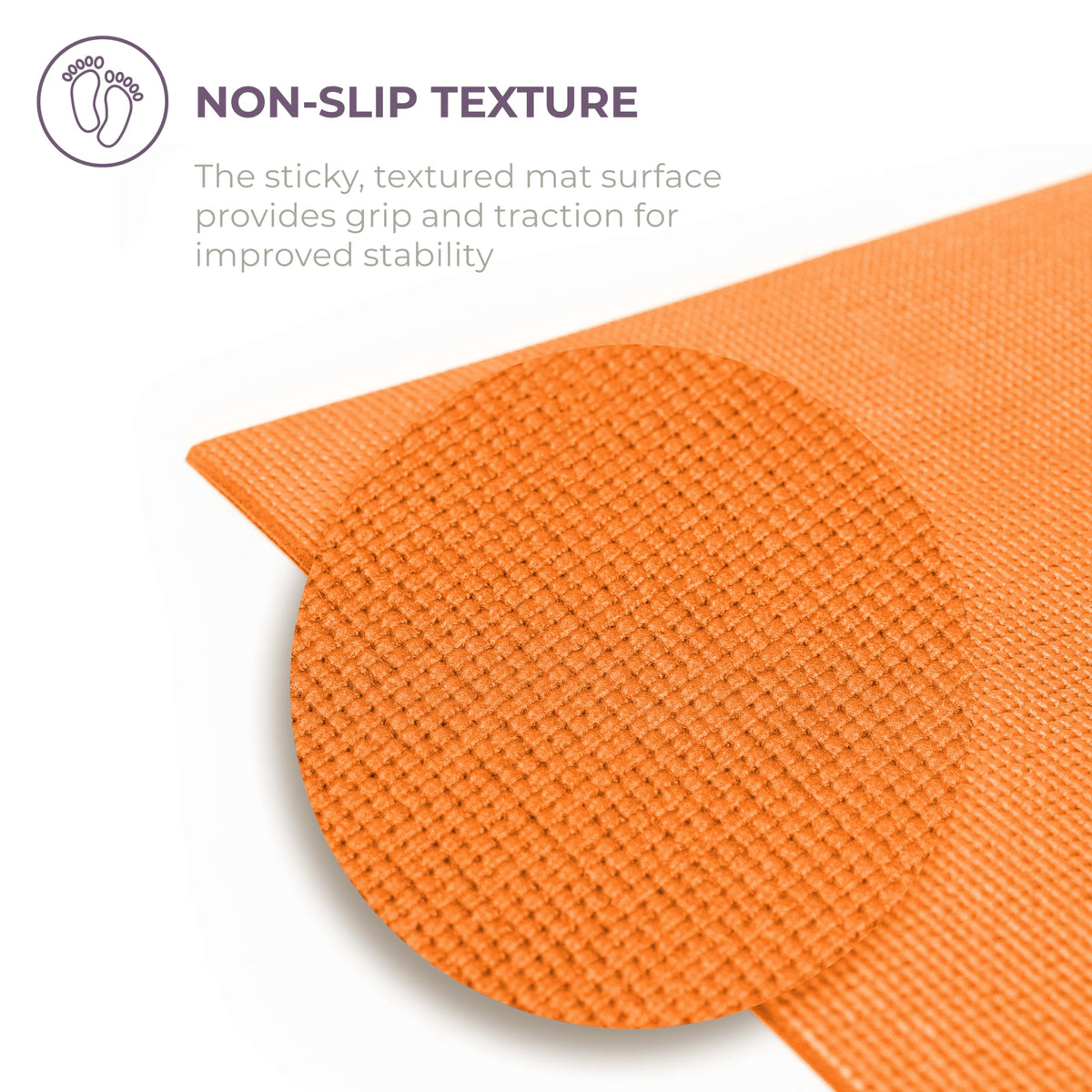 Voyage 5mm Studio Yoga Mats, 6 Pack, 72x24in