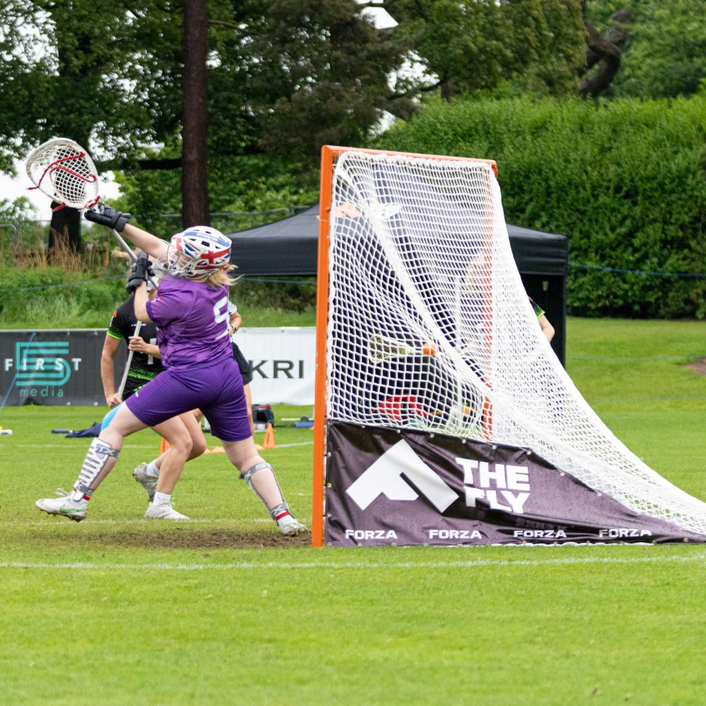 FORZA Lacrosse Goals | Pop-Up & Regulation Size Goals for Backyard, Training & Official Games | World Lacrosse Standard - Portable and Easy Assembly for Kids + Adults [4 Style Options]