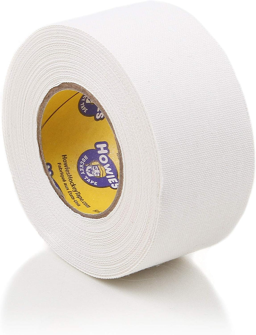 Howies White Hockey Tape | 1.5" Thick Tape for Hockey, Lacrosse, Sports| Multiple Pack Sizes | Strong Grip, Durable, Long-Lasting | Made in USA