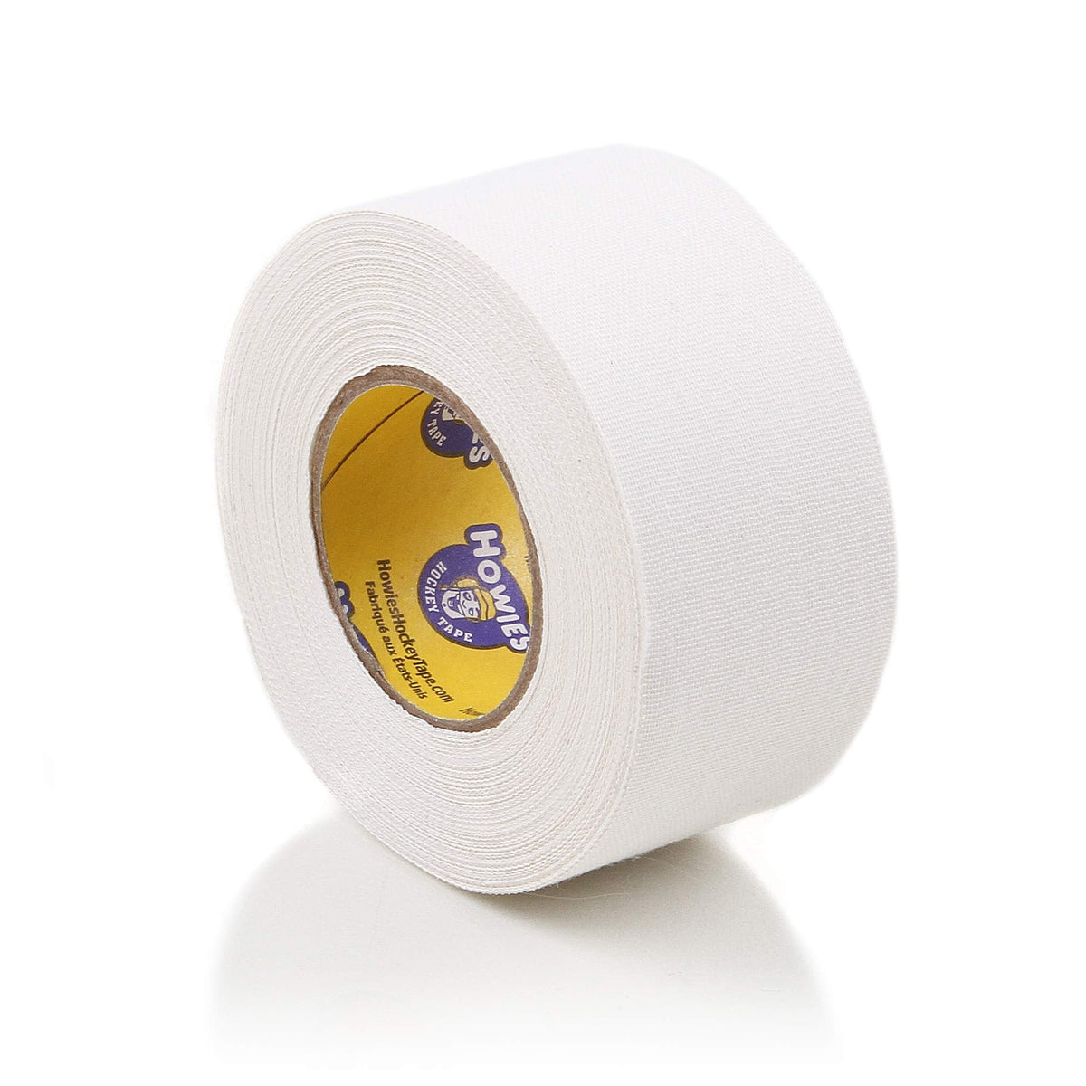 Howies White Hockey Tape | 1.5" Thick Tape for Hockey, Lacrosse, Sports| Multiple Pack Sizes | Strong Grip, Durable, Long-Lasting | Made in USA