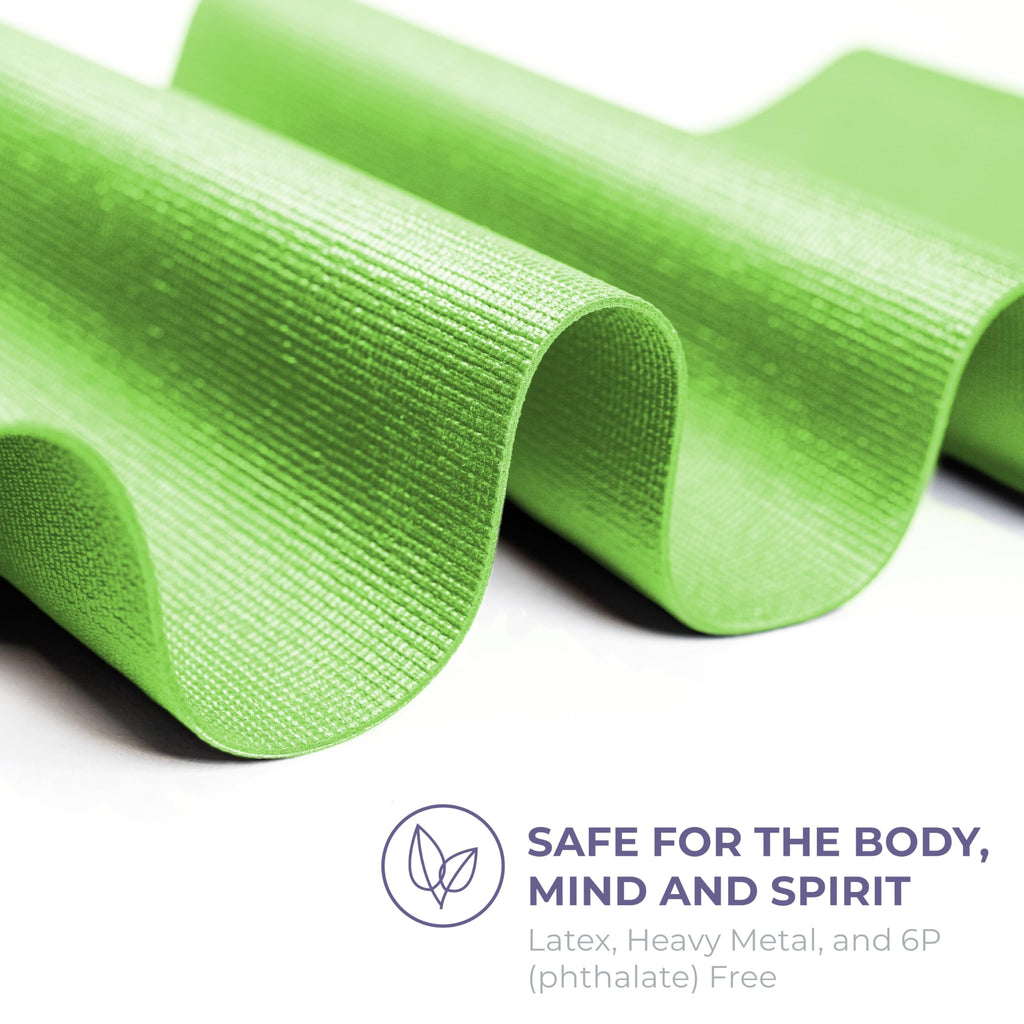 Voyage 5mm Studio Yoga Mats, 10 Pack, 72x24in