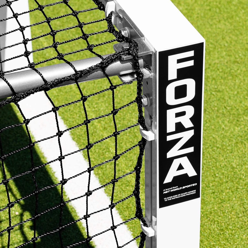 FORZA Mini Target Hockey Goal â Heavy-Duty Aluminum Training Goal â 3ft & 12ft Options â Folding Side Frames & UV-Treated Net â Ideal for Drills & Shooting Practice