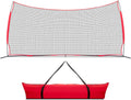 20x10 Lacrosse Backstop â Heavy Duty Lacrosse Backstop Netting, 200 Sq Ft Ball Stop Net for Backyard | Baseball, Soccer, Softball, Basketball, Hockey & Multi-Sport Training | Easy Setup, Portable