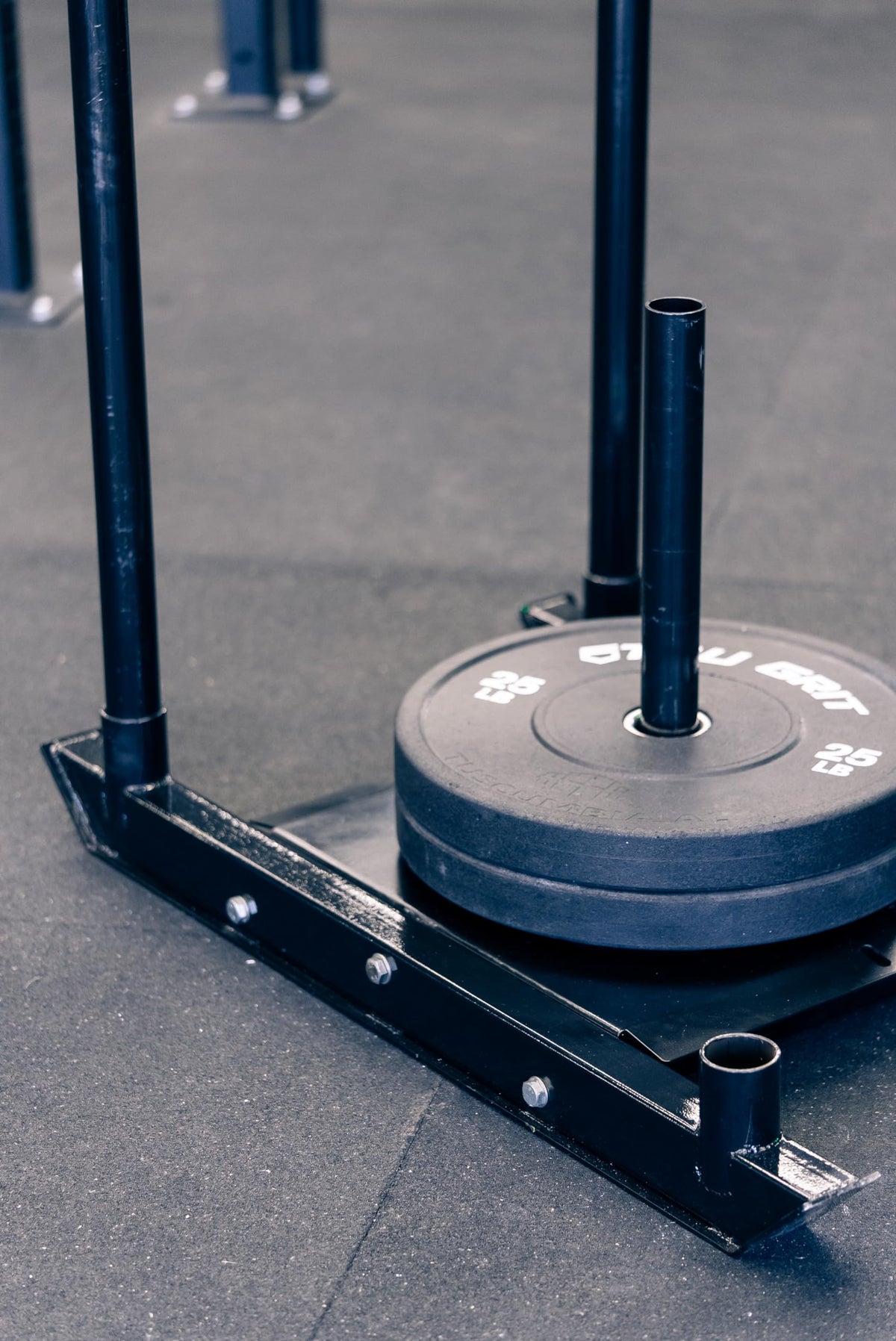 miR 300lbs - 500lbs Max Weight Heavy Duty Power Speed Sled with Color Options. at Home, Gym, and Football Training