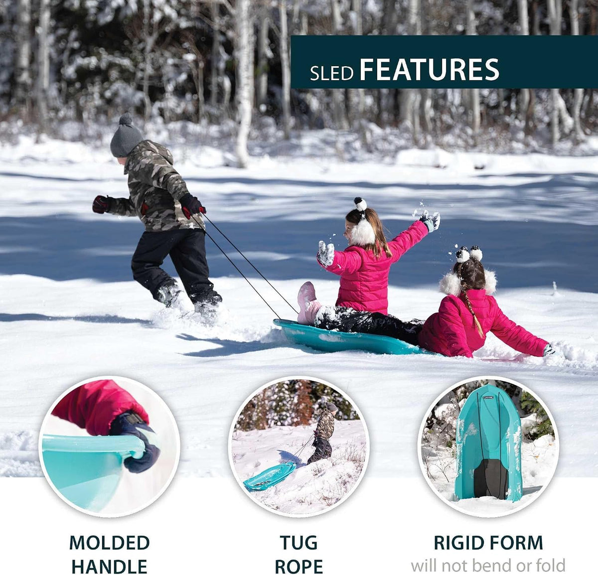 Lifetime Premium Snow Sled, 48"