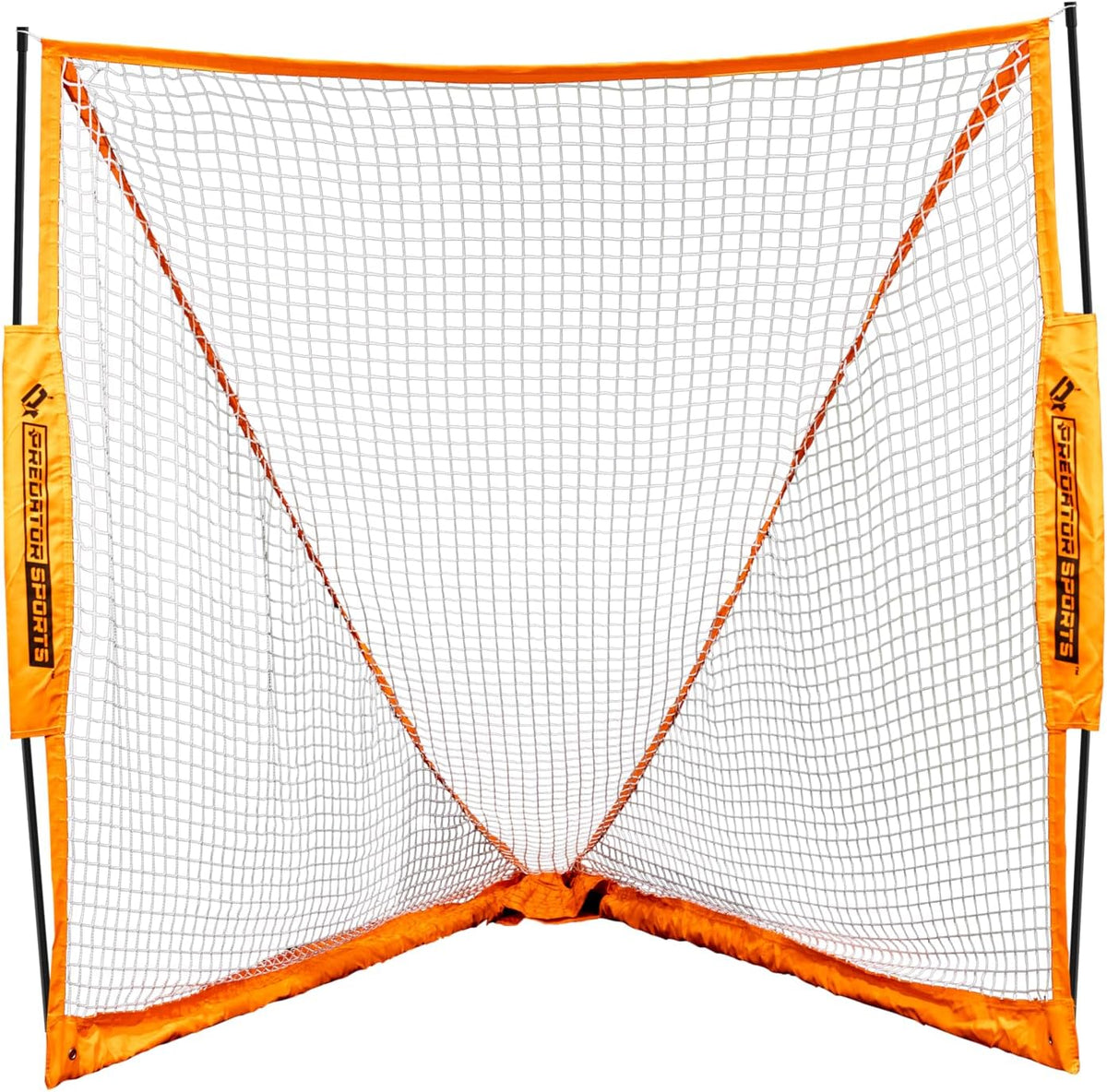 Predator Sports Portable Lacrosse Goal - 6x6x7 Lacrosse Net for Backyard - Pop-up Foldable Practice Lacrosse Goal - Includes Carry Bag - 24 lbs - Sets Up in 30-Seconds - Portable Lacrosse Goal