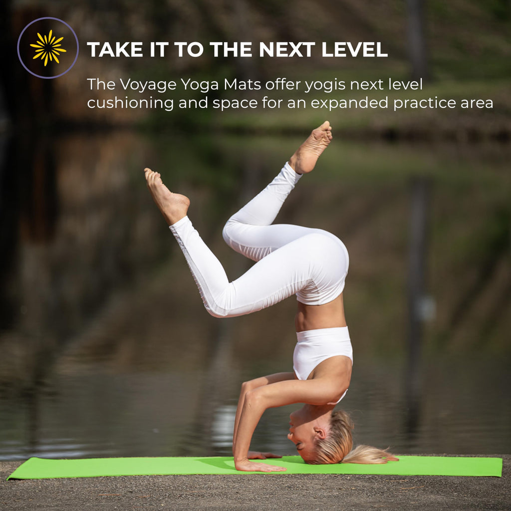 Voyage 5mm Studio Yoga Mats, 10 Pack, 72x24in