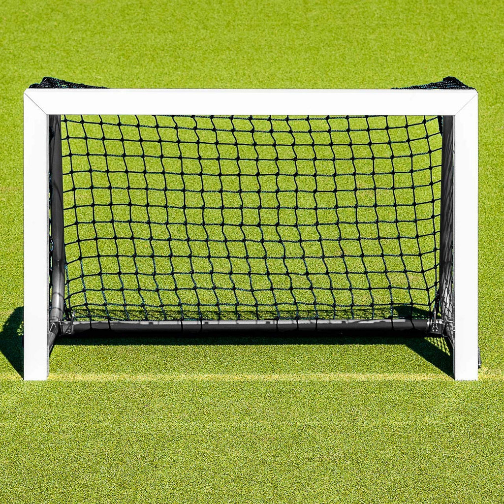 FORZA Mini Target Hockey Goal â Heavy-Duty Aluminum Training Goal â 3ft & 12ft Options â Folding Side Frames & UV-Treated Net â Ideal for Drills & Shooting Practice