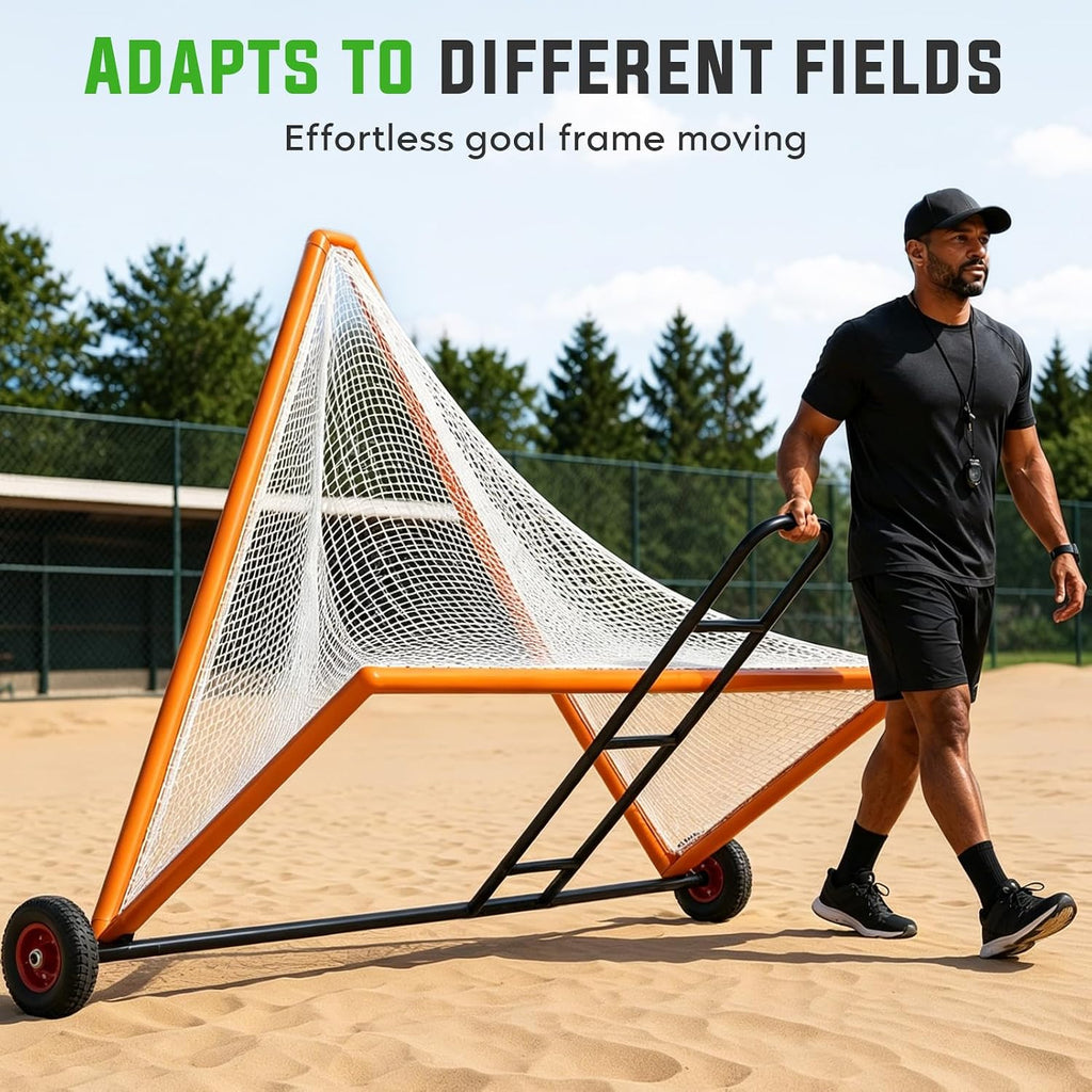 Field Hockey Goal Dolly Cart, Heavy Duty Goal Mover