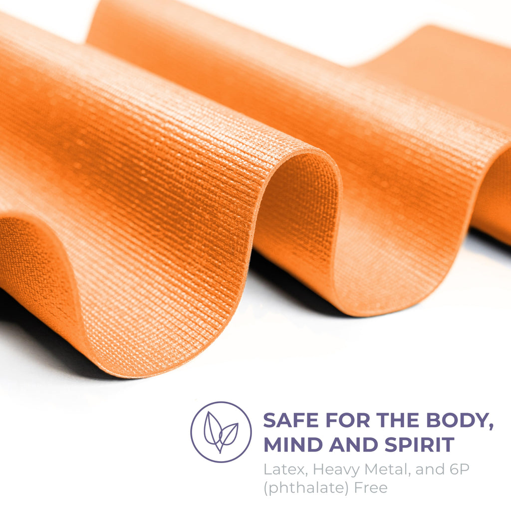 Voyage 5mm Studio Yoga Mats, 10 Pack, 72x24in