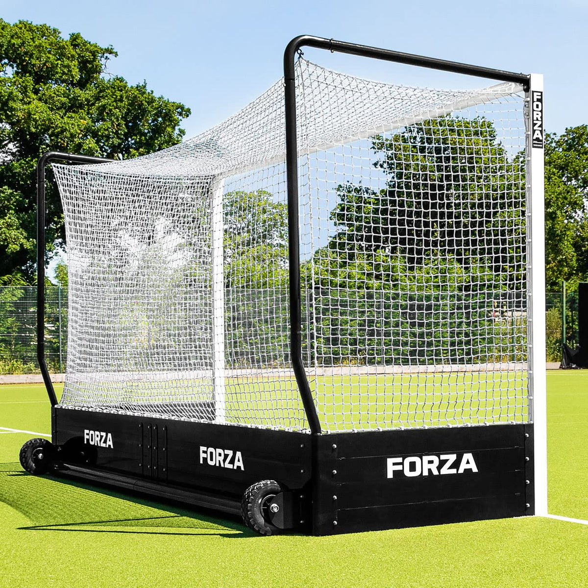 FORZA Championship Field Hockey Goal | FIH Regulation Size Hockey Goals - Suitable for Professional Matches