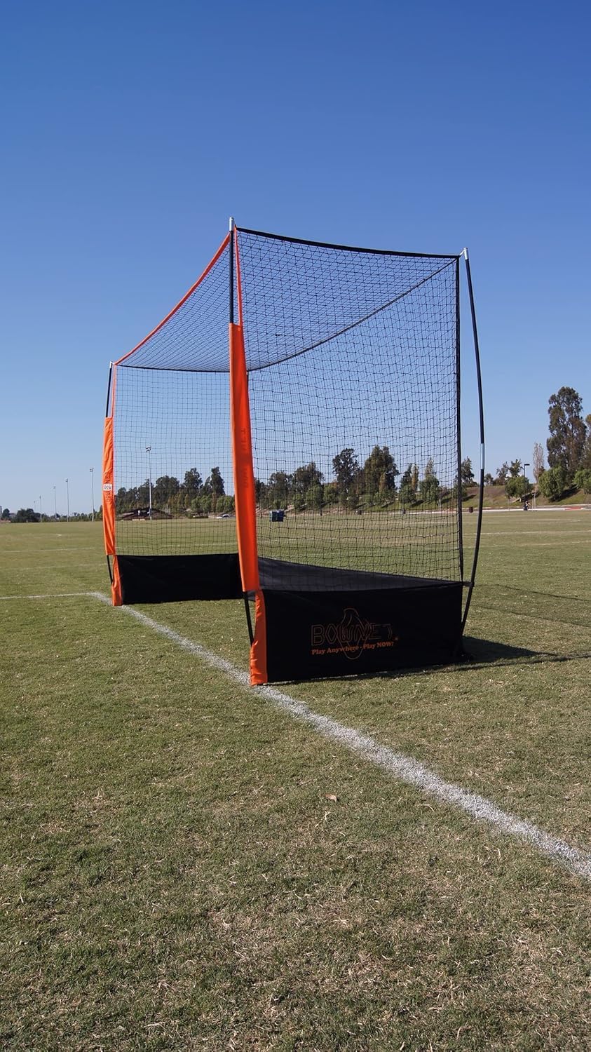Bownet Foldable Field Hockey Goal, 12'x7', E.A.S., Carry Bag