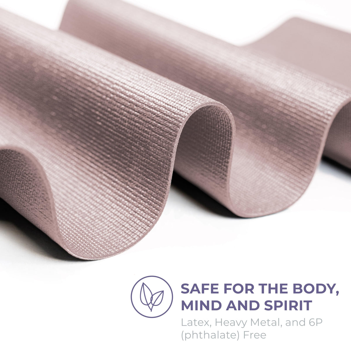 Voyage 5mm Studio Yoga Mats, 6 Pack, 72x24in