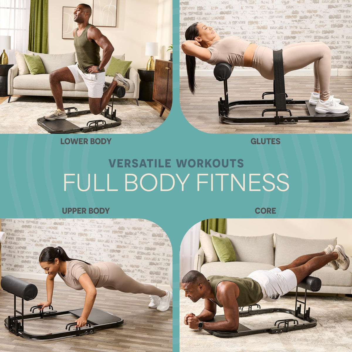 Lifepro GluteBlast Hip Thrust Machine â Foldable, Home Gym, 220 lb Cap