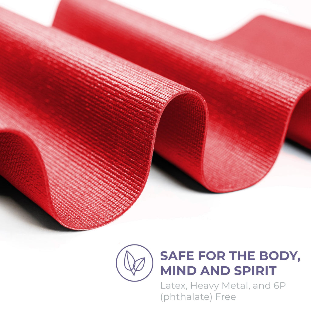 Voyage 5mm Studio Yoga Mats, 10 Pack, 72x24in