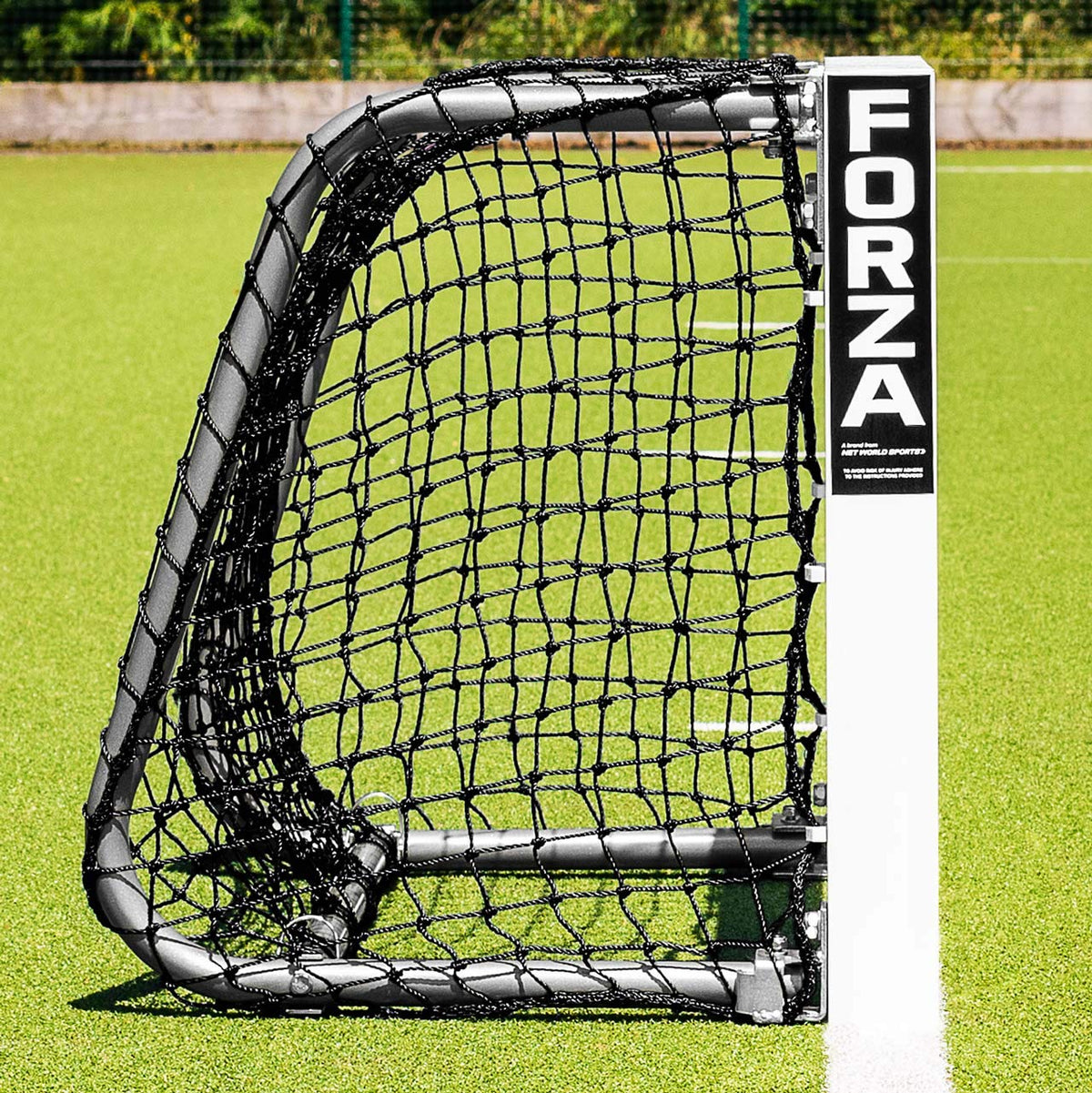 FORZA Mini Target Hockey Goal â Heavy-Duty Aluminum Training Goal â 3ft & 12ft Options â Folding Side Frames & UV-Treated Net â Ideal for Drills & Shooting Practice