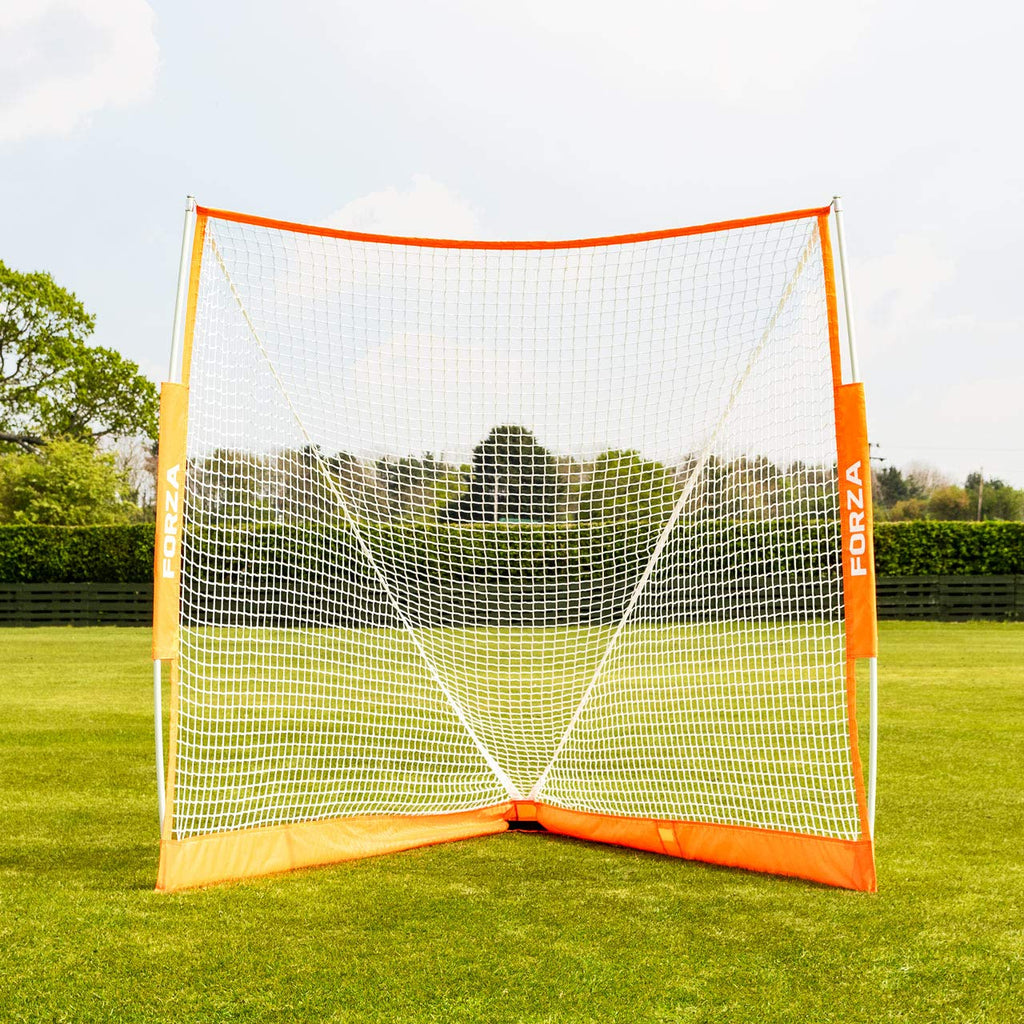 FORZA Lacrosse Goals | Pop-Up & Regulation Size Goals for Backyard, Training & Official Games | World Lacrosse Standard - Portable and Easy Assembly for Kids + Adults [4 Style Options]