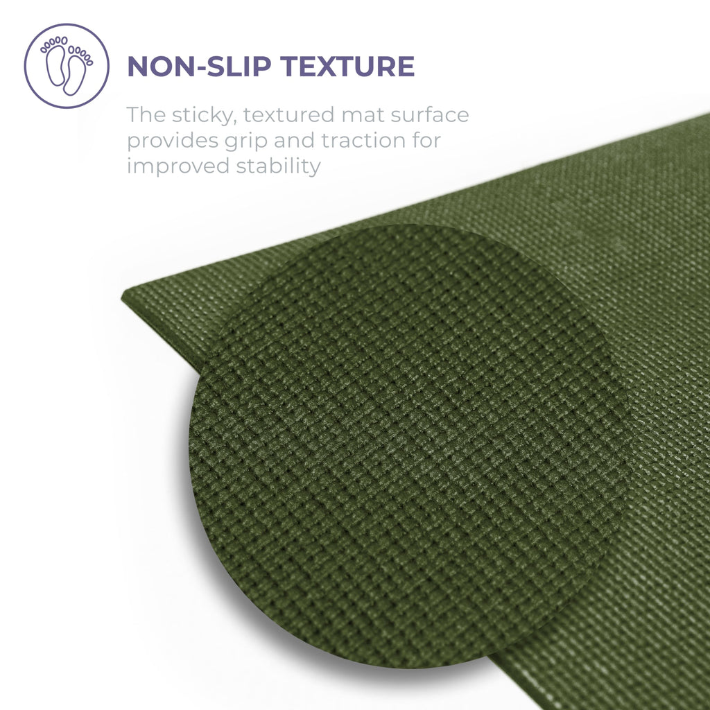 Voyage 5mm Studio Yoga Mats, 10 Pack, 72x24in