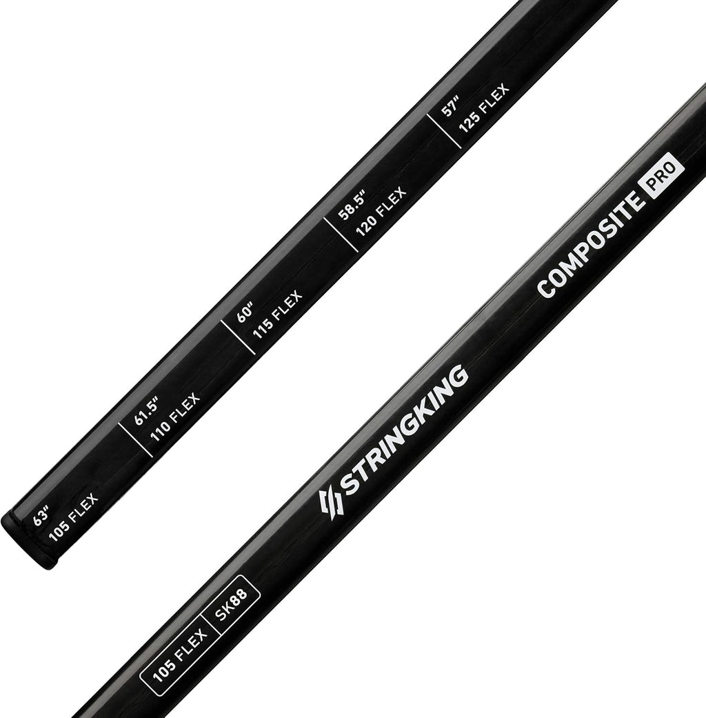 StringKing Composite Pro Senior Ice Hockey Stick (Left Hand, SK88 Curve, 105 Flex)