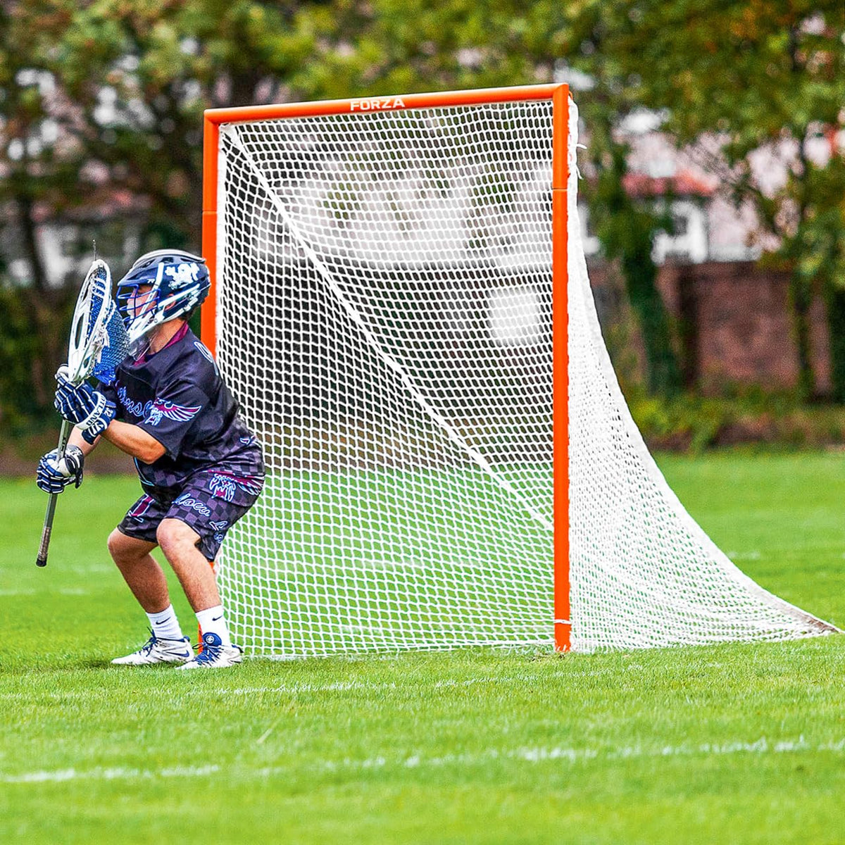 FORZA Lacrosse Goals | Pop-Up & Regulation Size Goals for Backyard, Training & Official Games | World Lacrosse Standard - Portable and Easy Assembly for Kids + Adults [4 Style Options]