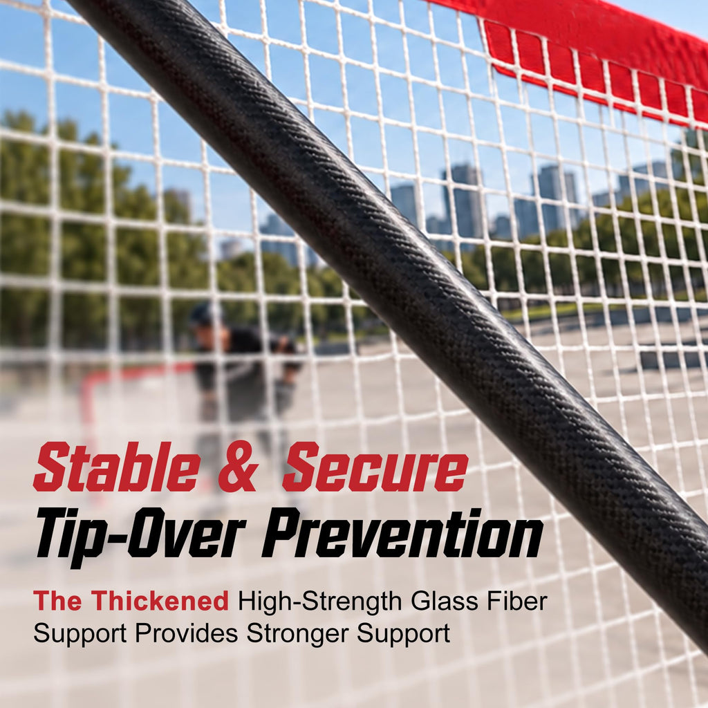 EALER Heavy Duty Hockey Training System â Goals, Backstops & Shooting Practice Nets for Ice & Street Hockey