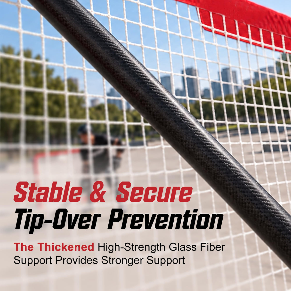EALER Heavy Duty Hockey Training System â Goals, Backstops & Shooting Practice Nets for Ice & Street Hockey