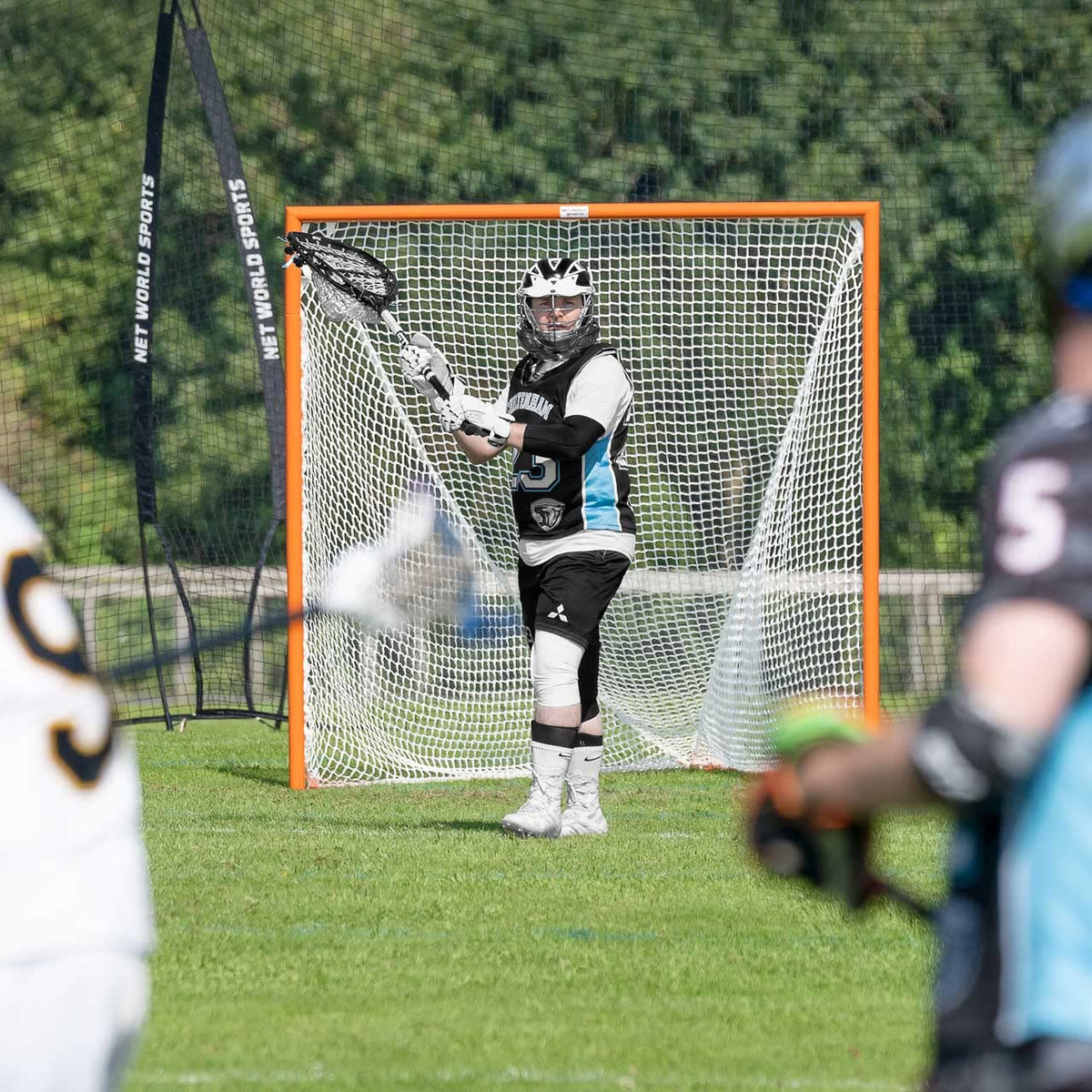 FORZA Lacrosse Goals | Pop-Up & Regulation Size Goals for Backyard, Training & Official Games | World Lacrosse Standard - Portable and Easy Assembly for Kids + Adults [4 Style Options]